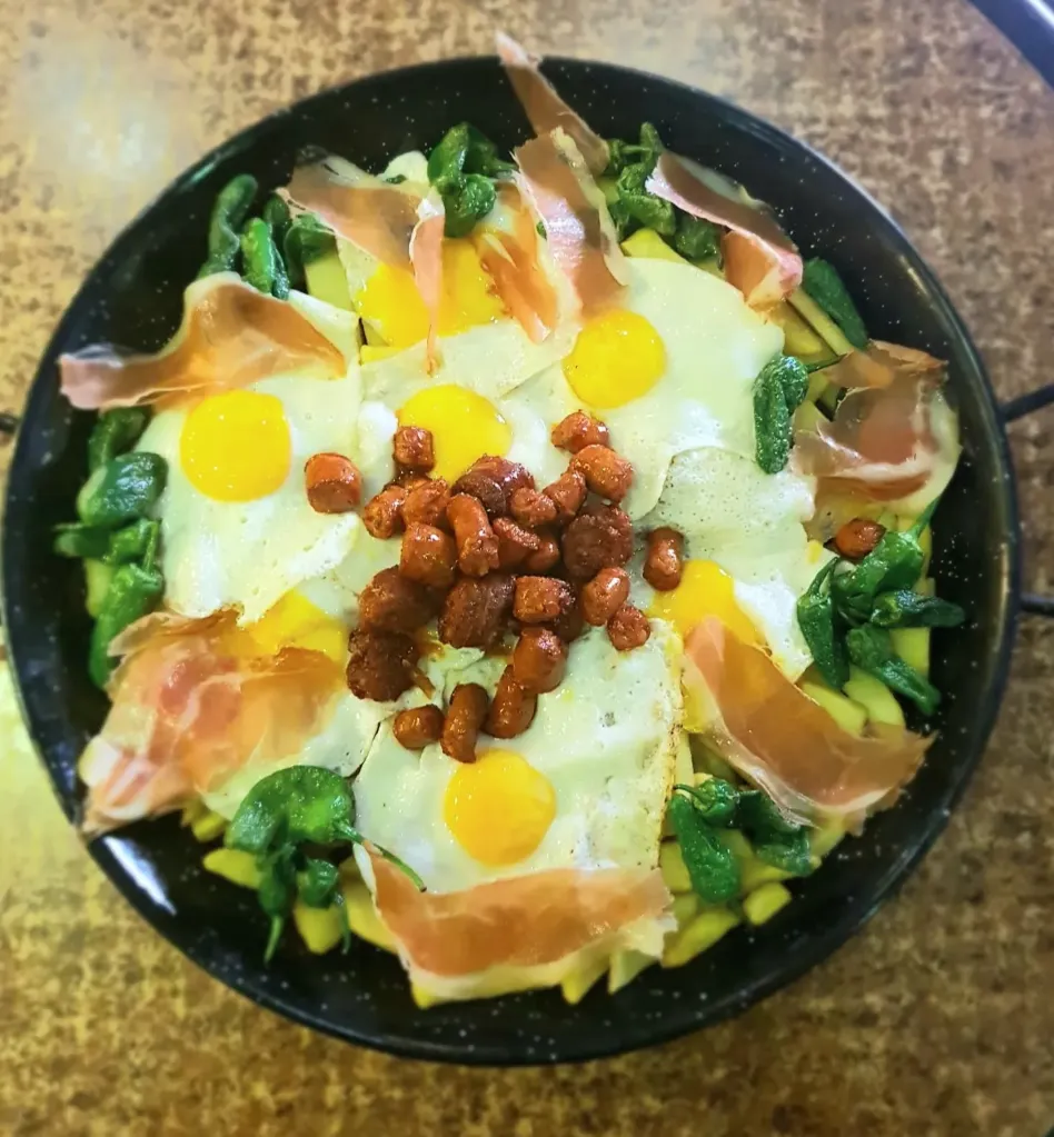 Mega sartén gigante